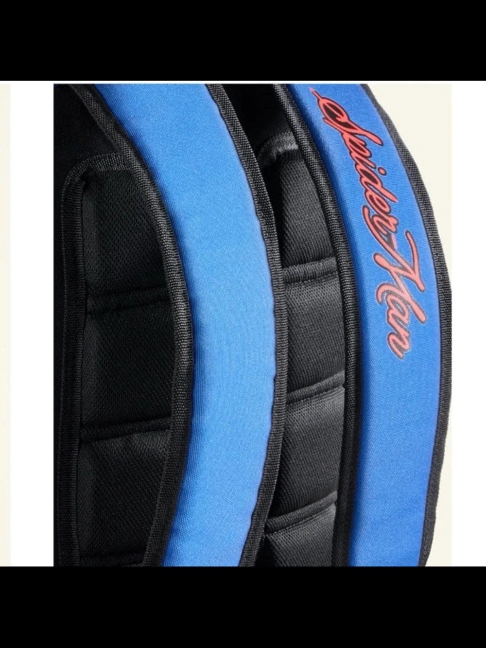NBA Blue and Red Spider-Man Kids Backpack
